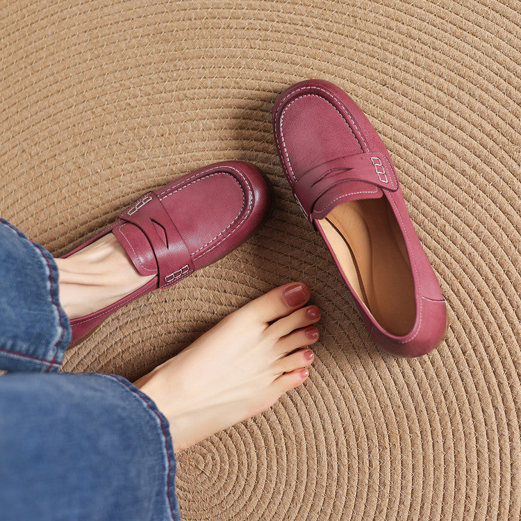 Genuine Leather Loafers