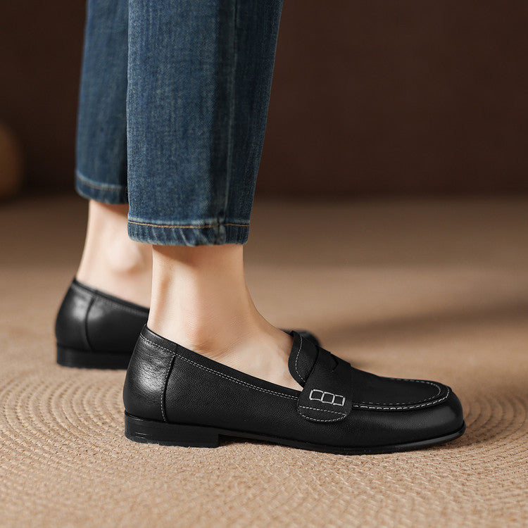 Genuine Leather Loafers