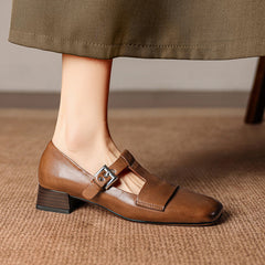 Genuine Leather Heels