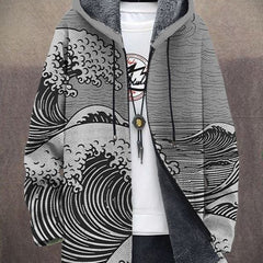 Art-Inspired Statement Hoodie