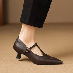 Genuine Leather Heels