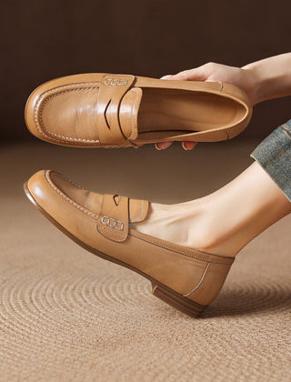 Genuine Leather Loafers