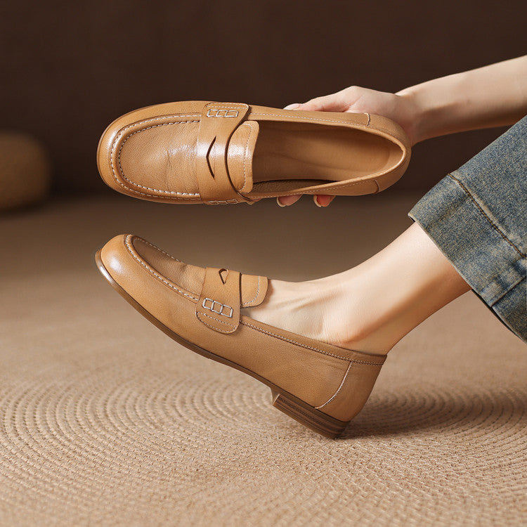 Genuine Leather Loafers