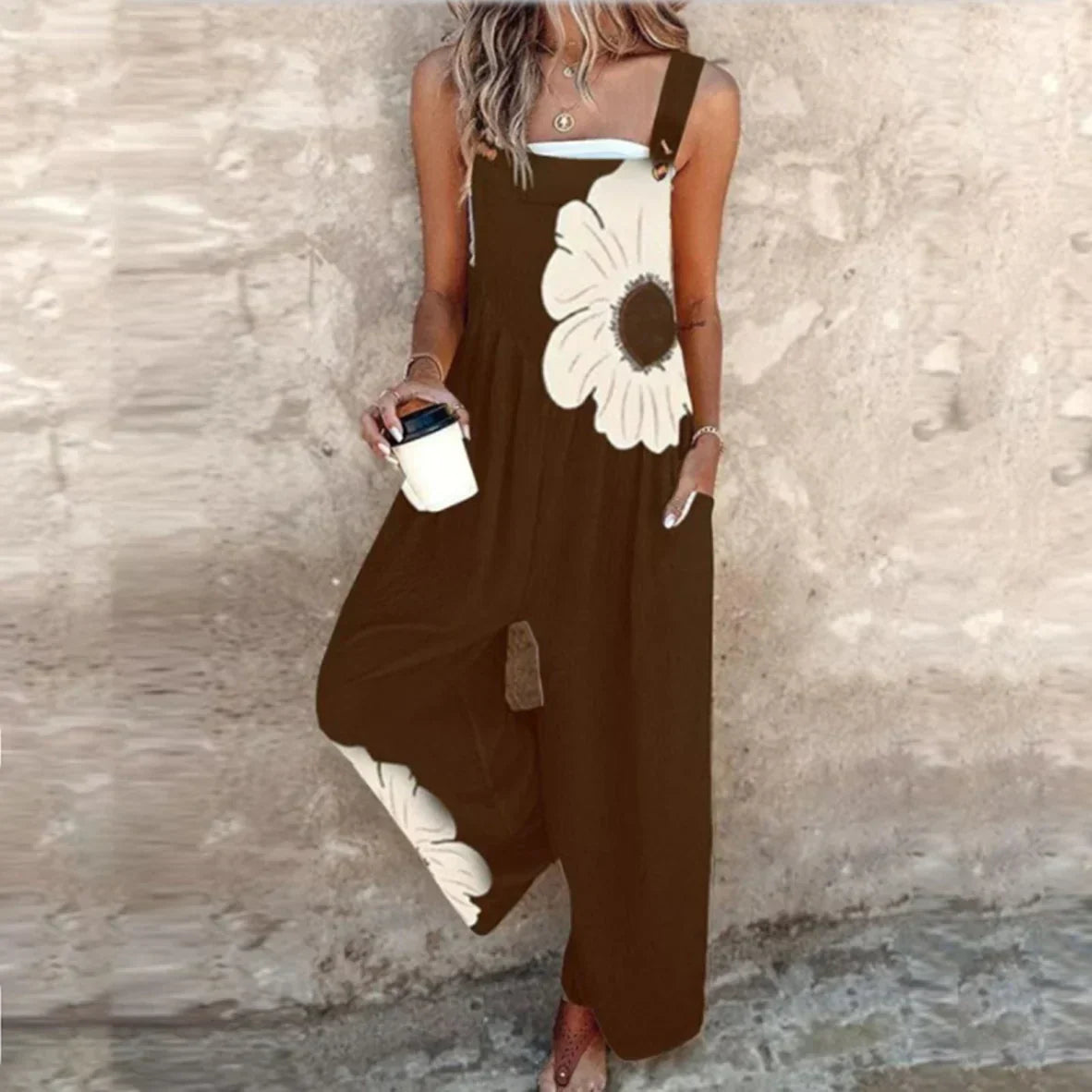 Zara | Stylish Printed Overalls
