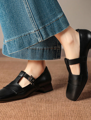 Genuine Leather Heels