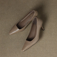 Genuine Leather Heels