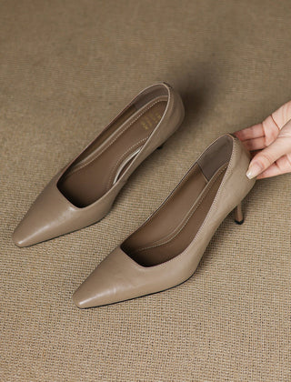 Genuine Leather Heels