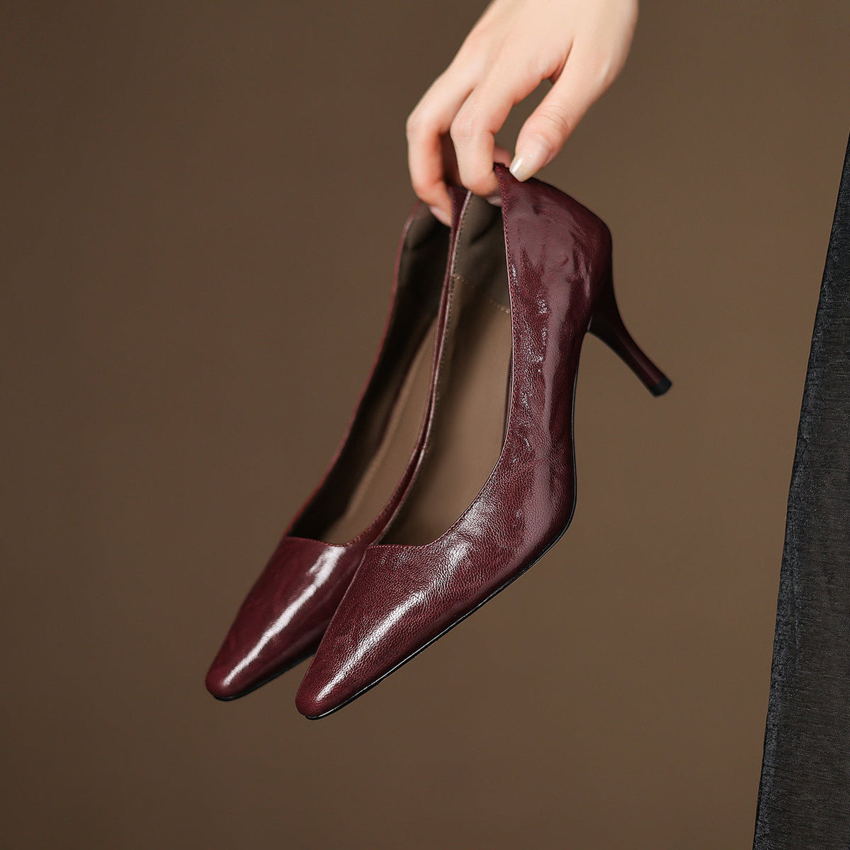 Genuine Leather Heels