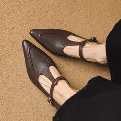 Genuine Leather Heels