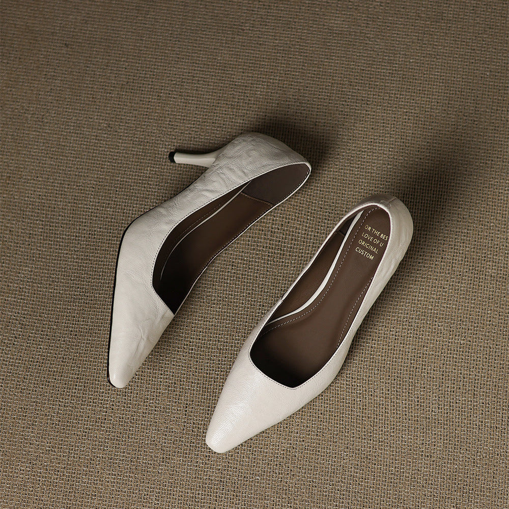 Genuine Leather Heels