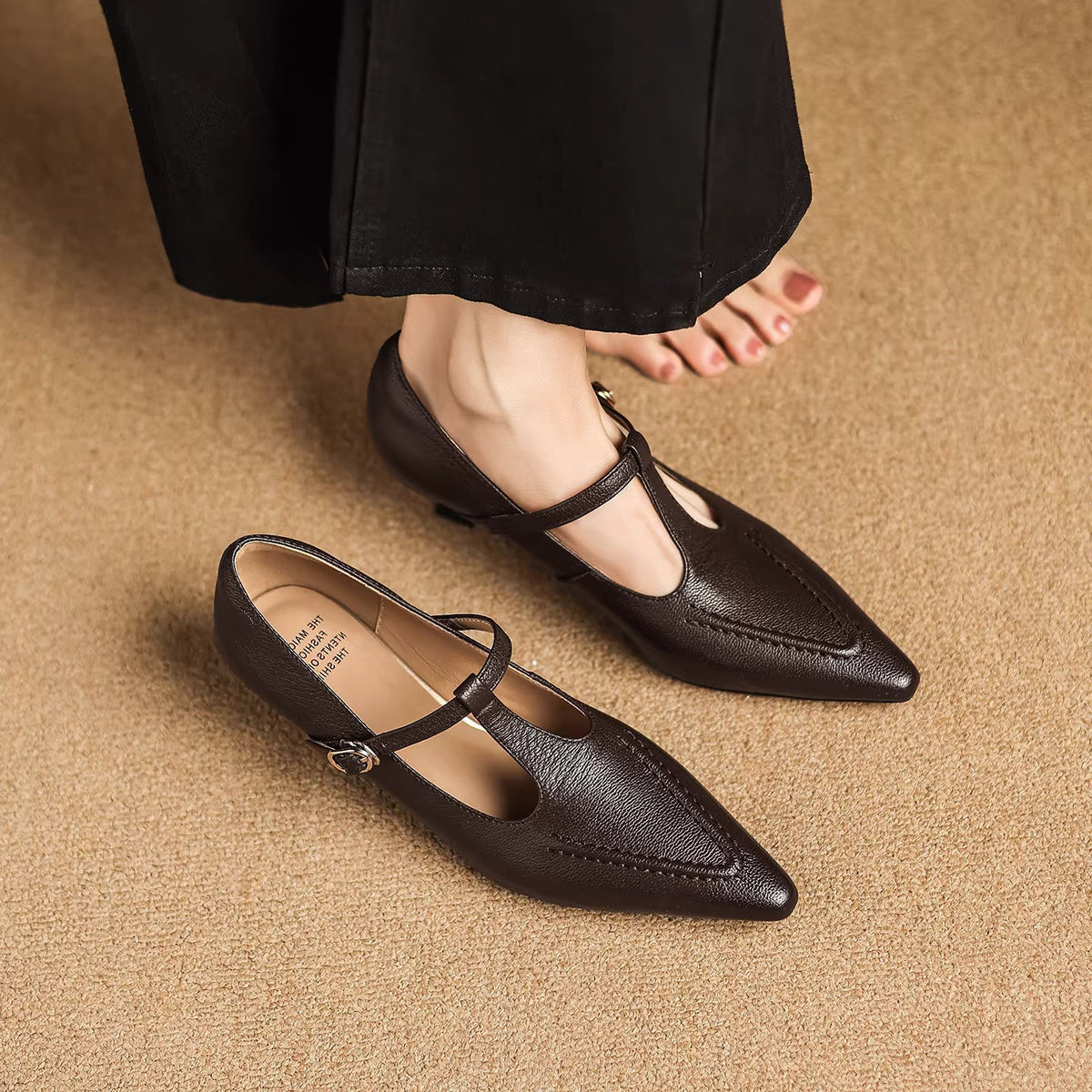 Genuine Leather Heels