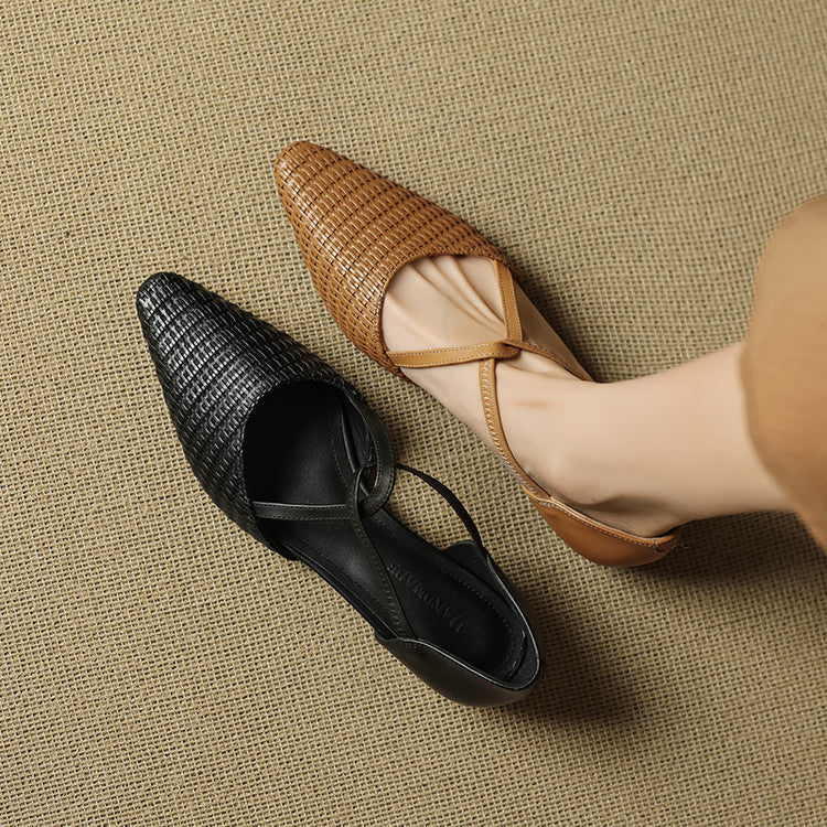Genuine Leather Heels