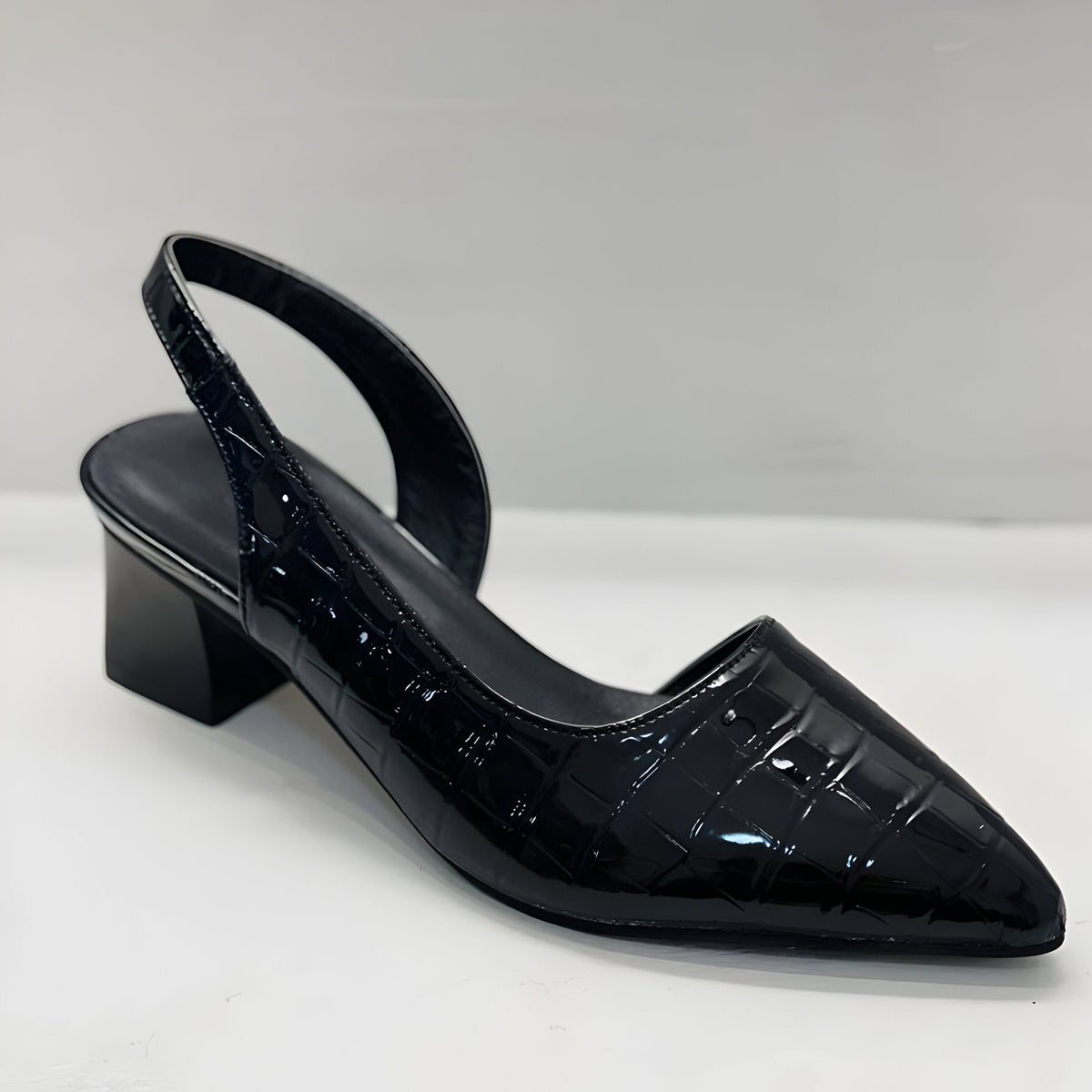 Wide-Toe Block Heels