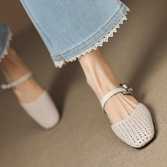 Genuine Leather Mules