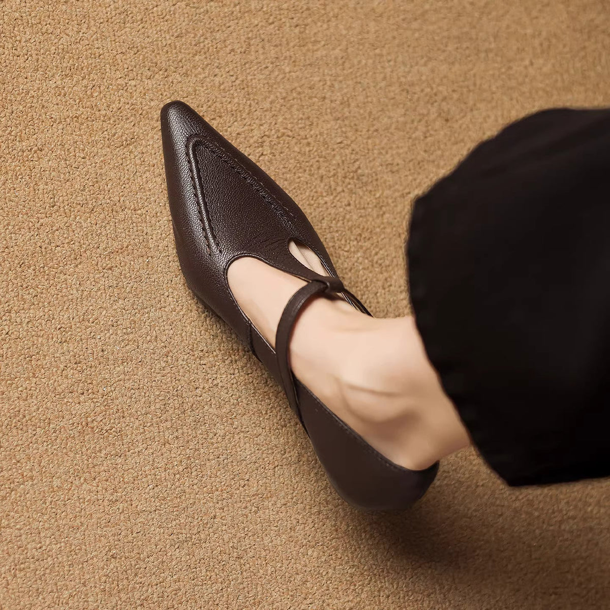 Genuine Leather Heels