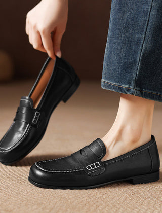 Genuine Leather Loafers