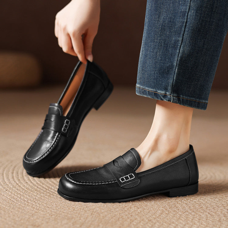 Genuine Leather Loafers