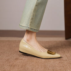 Genuine Leather Flats