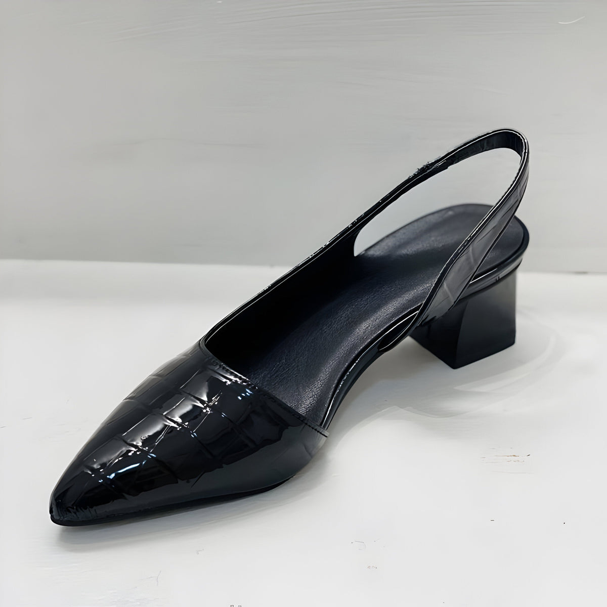 Wide-Toe Block Heels
