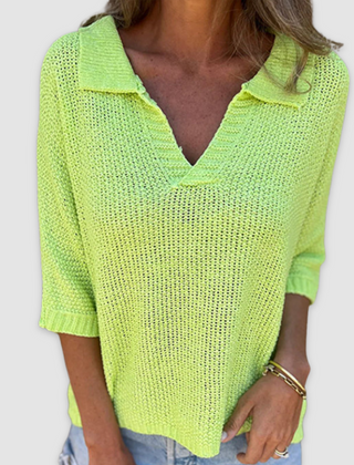 Elegant V-neck top