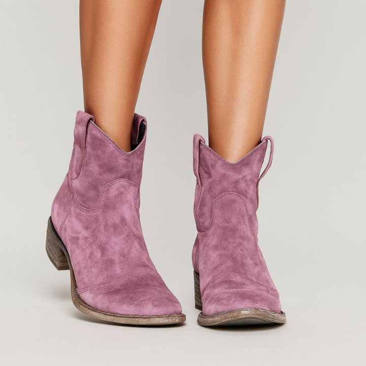 Serena | Suede Ankle Boots