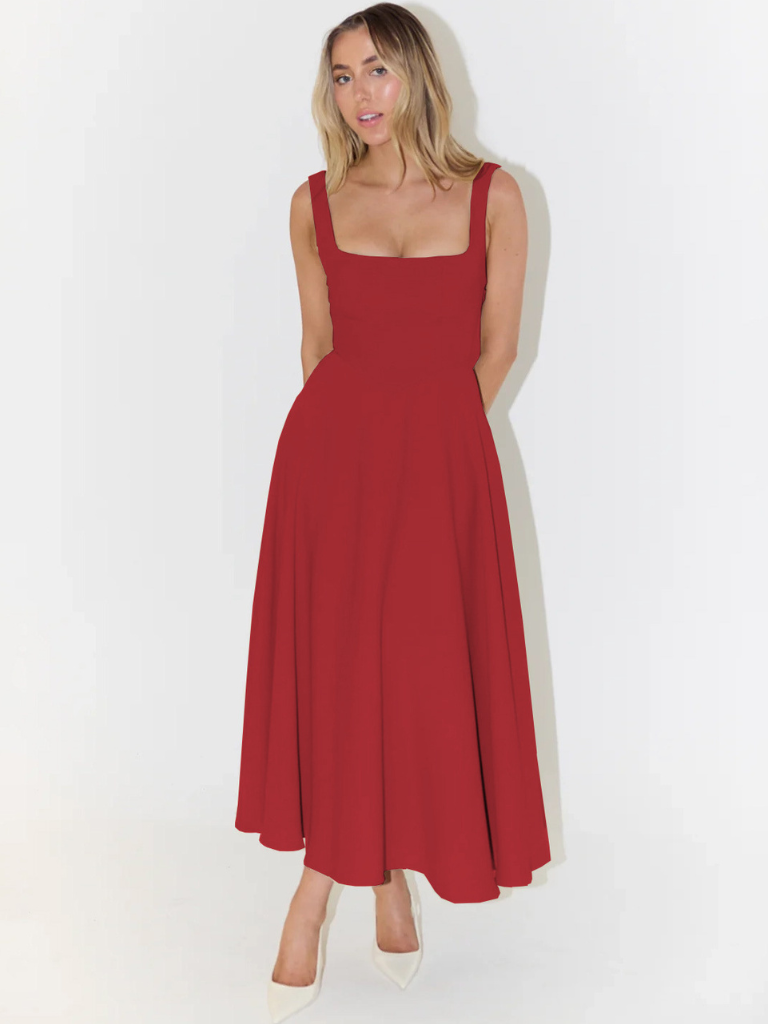 Classic Midi Dress