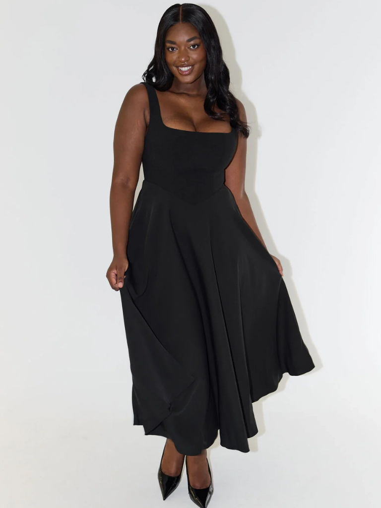 Classic Midi Dress