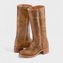 Leather Tall Boots