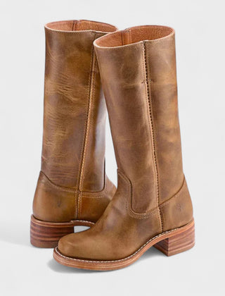 Leather Tall Boots