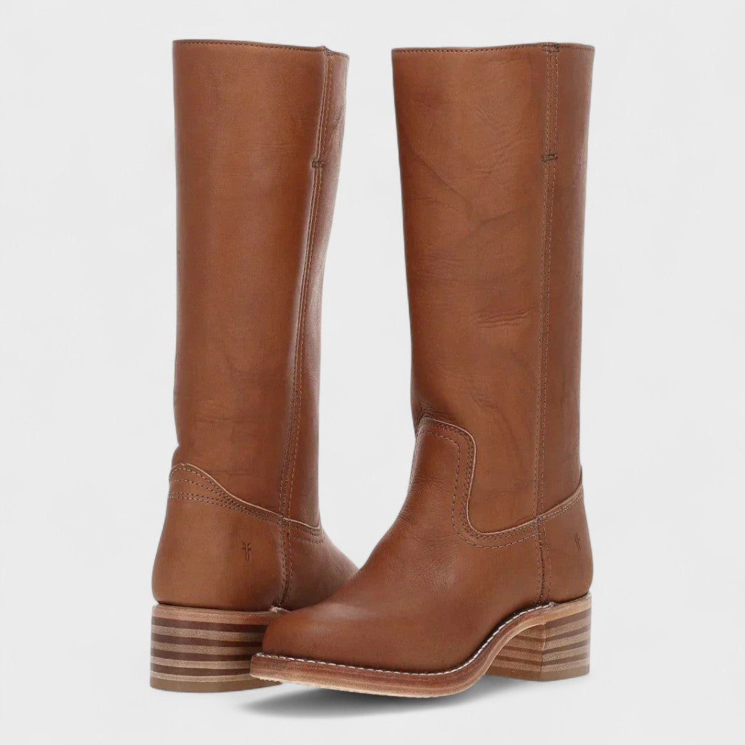 Leather Tall Boots
