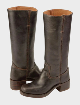 Leather Tall Boots