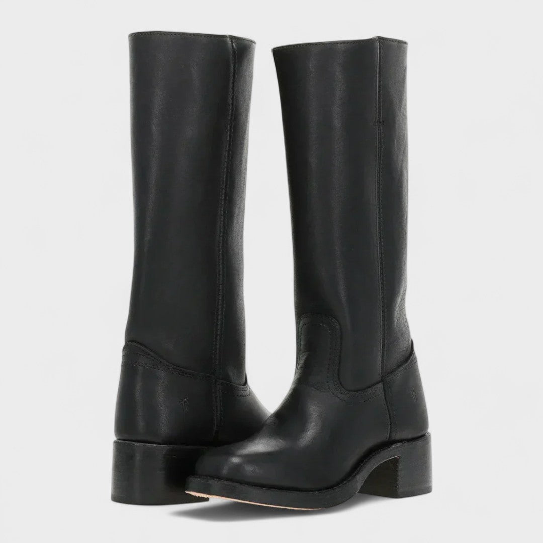 Leather Tall Boots