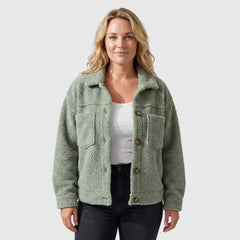 Selina | Stylish Teddy Jacket with Collar