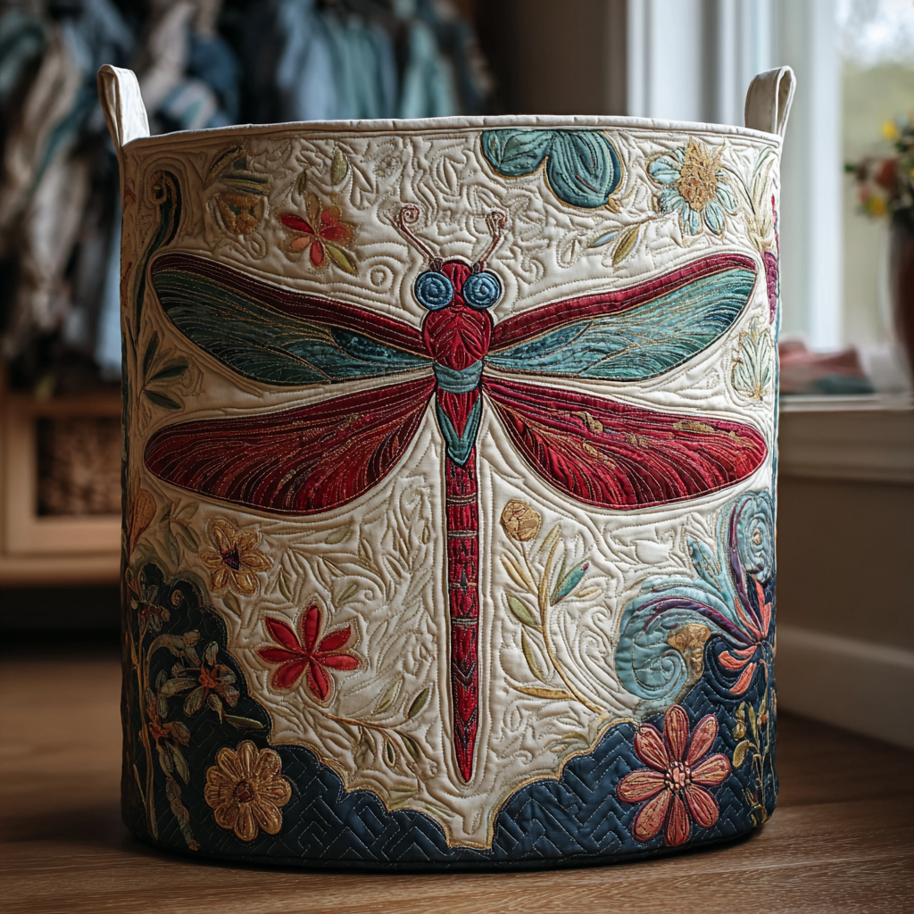 Dragonfly Laundry Basket