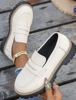 Chunky Sole Loafers
