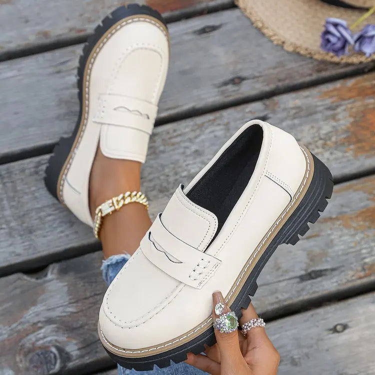 Chunky Sole Loafers