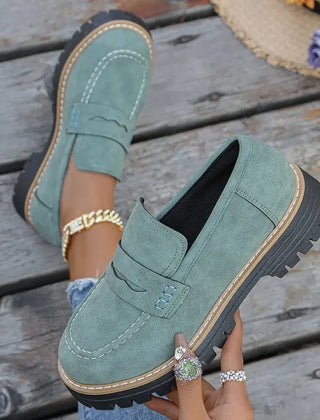 Chunky Sole Loafers