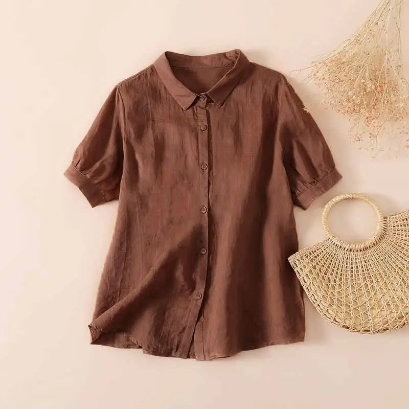 Casual Button-Up Shirt