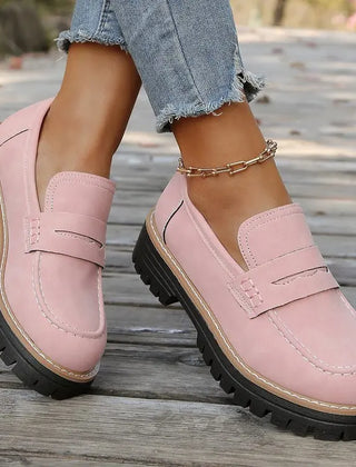 Chunky Sole Loafers