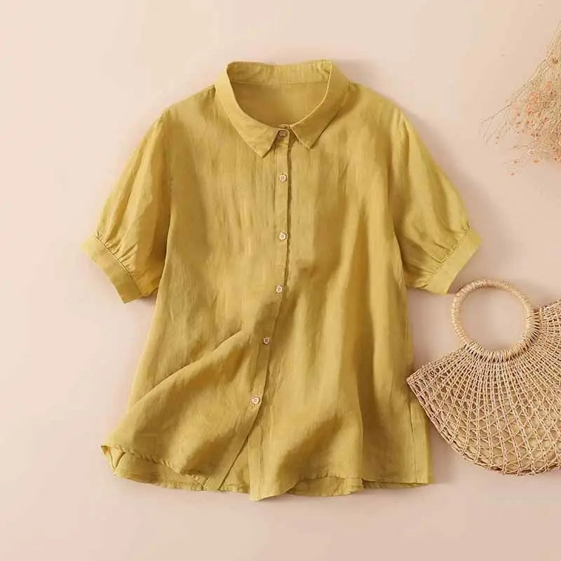 Casual Button-Up Shirt