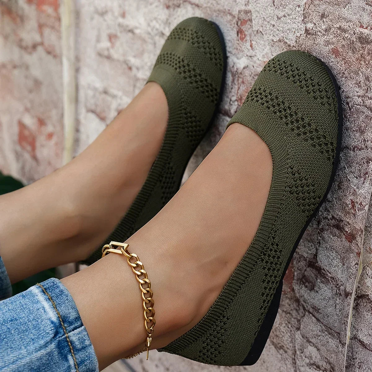 Orthopedic Fabric Sneakers