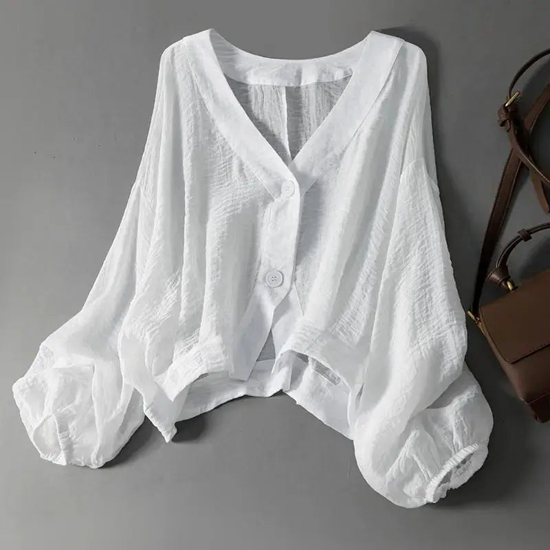 Grace Linen Blouse