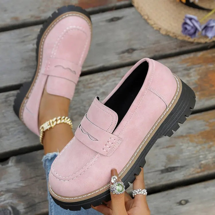 Chunky Sole Loafers