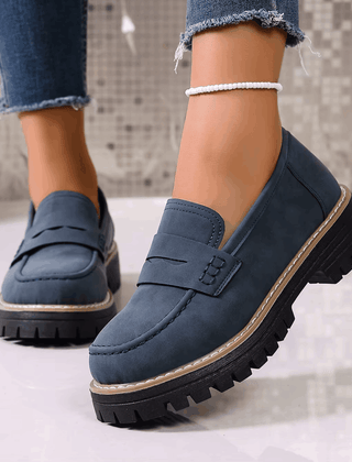 Chunky Sole Loafers