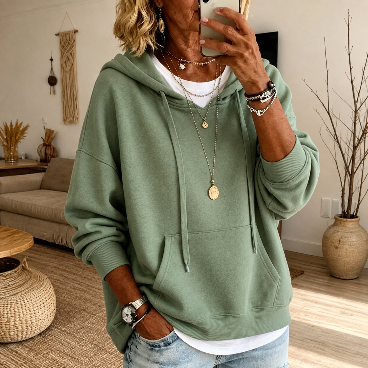Sage Green Sweater