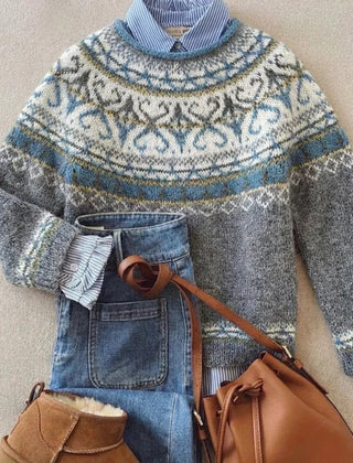 Cheryl | Chic Vintage Knit Sweater