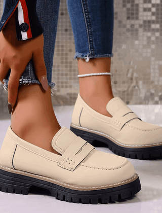 Chunky Sole Loafers