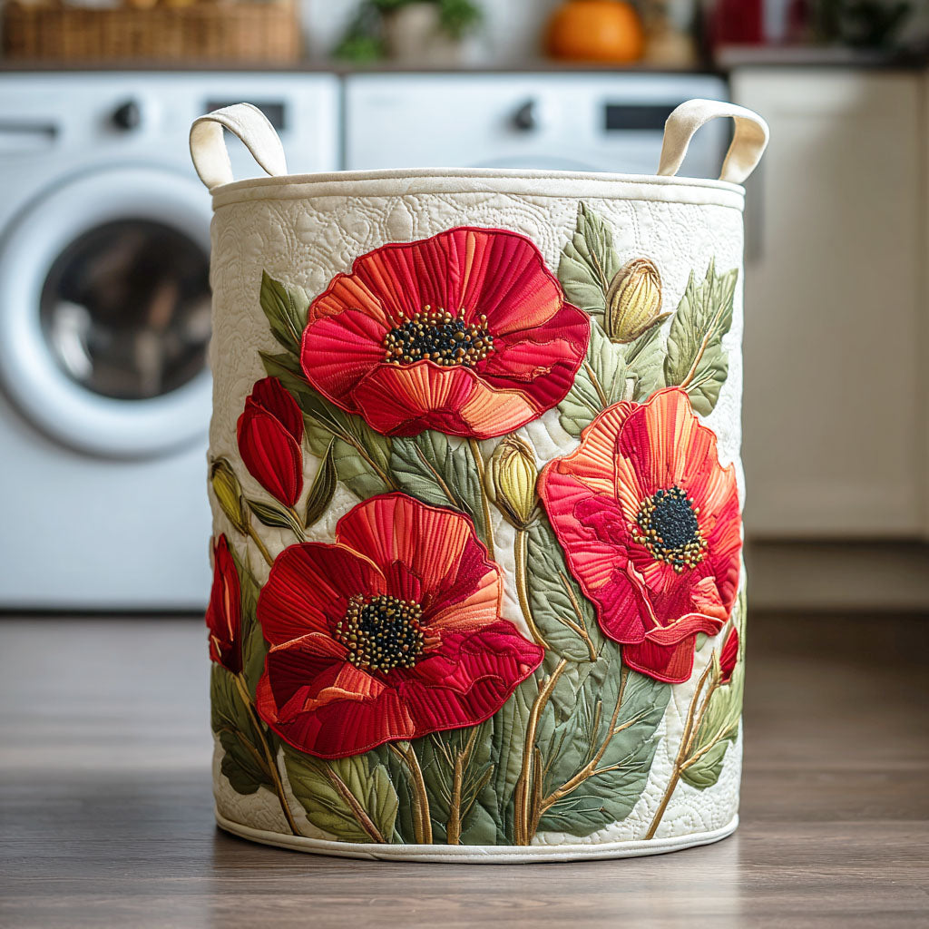 Poppy Dream Laundry Basket