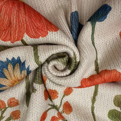 Wildflower Meadow Zip Cardigan