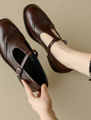 Elegant T-Strap Mary Janes
